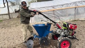 Картофелесажалка цепная КС3, ПОСАДКА КАРТОШКИ. WEIMA. 06.04.2024-UHD60.