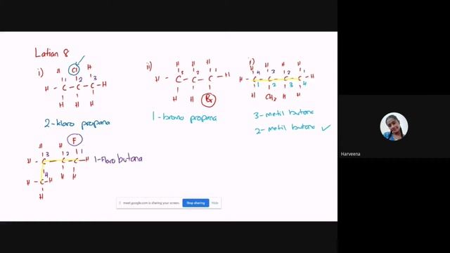 PdPR Kimia tingkatan 5 | Latihan penamaan alkana | смотреть онлайн
