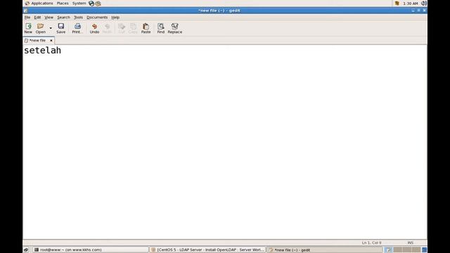 Setup LDAP