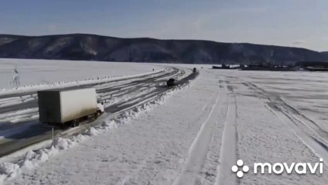 Переправа через Амур, Николаевск на Амуре. 10,04.2025год. смотреть онлайн