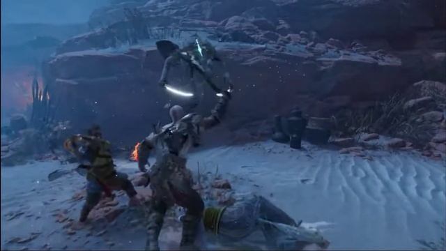 God Of War Ragnarok Every fighting moves and skills update смотреть онлайн