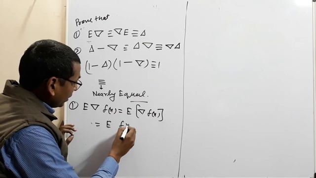 #07 Relation between Shifting operator &  Forward operator , Backward Operator | Numerical Analysis