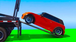 Красочный мультфильм про мини-машинки для детей с детскими стишками