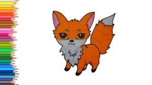 Как нарисовать Лисенка 🦊