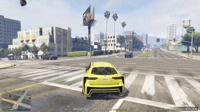 Grand Theft Auto Online - Auto Shop Service - Flash GT Delivery