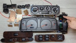 Mitsubishi Pajero (Montero) Sport 1. Пересвет всего салона.