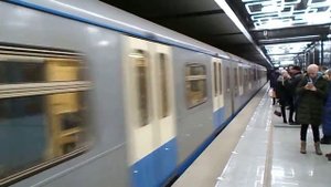 81-760 "Ока" отправляется от станции "Говорово" в депо