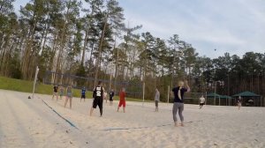 Intermediate / Amateur Beach Volleyball, 6 vs 6, Set #1, Mar, 2020