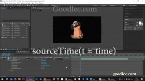 Выражения. Метод sourceTime(t = time) After Effects