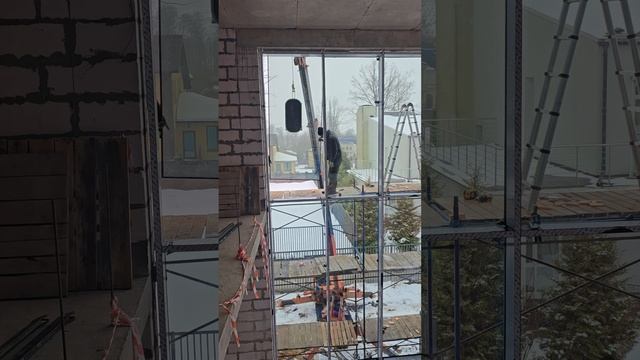 Остекление витража стеклопакеты по 550кг.