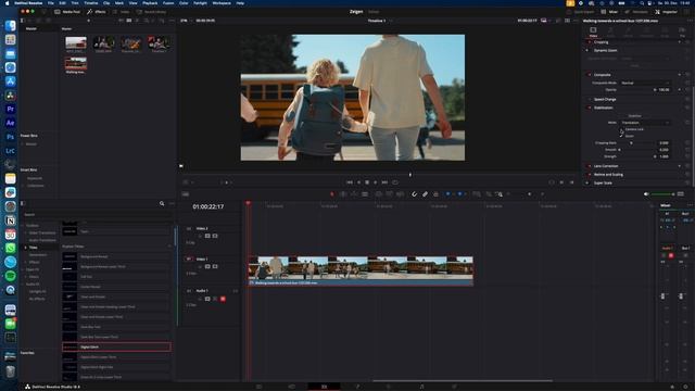 STABILIZE your SHAKY VIDEO for FREE | Davinci Resolve 18 Tutorial смотреть онлайн