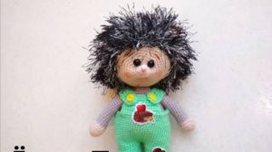 Игрушка амигуруми. Ежик Пшик крючком (Сrochet Hedgehog).