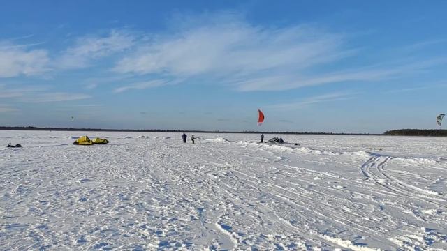 Кайтинг в Ноябрьске. смотреть онлайн