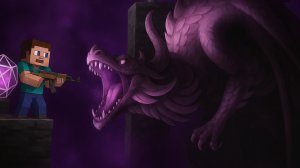 Прохожу майнкрафт только убил дракона с оружие 😅.