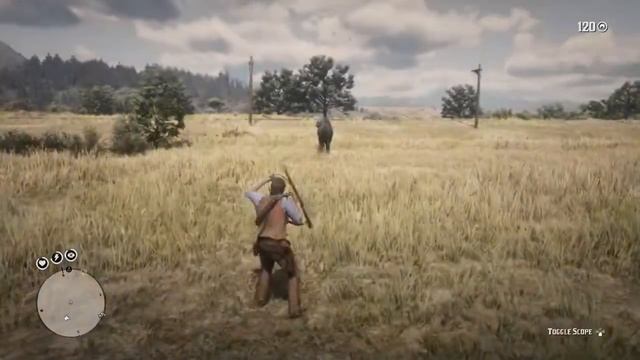 Red Dead Redemption 2 Legendary Tatanka Bison John With Arthur's Horse смотреть онлайн