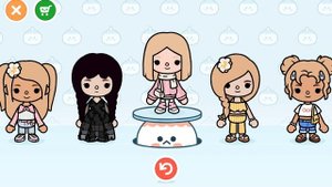 обзор на моих персонажей из Игры Токи боки ❤️😍💞💓💓☺️☺️🌷🌷🌷