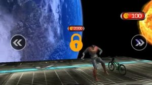 superhero bmx space rider