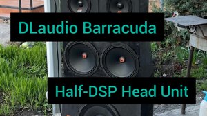 Головное устройство DLaudio Barracuda Half - DSP Head Unit.