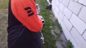 сделал обзор на питбайк kayo basic tt 125 кубов.