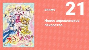 Новое хорошенькое лекарство 21 серия (аниме-сериал, 2009)