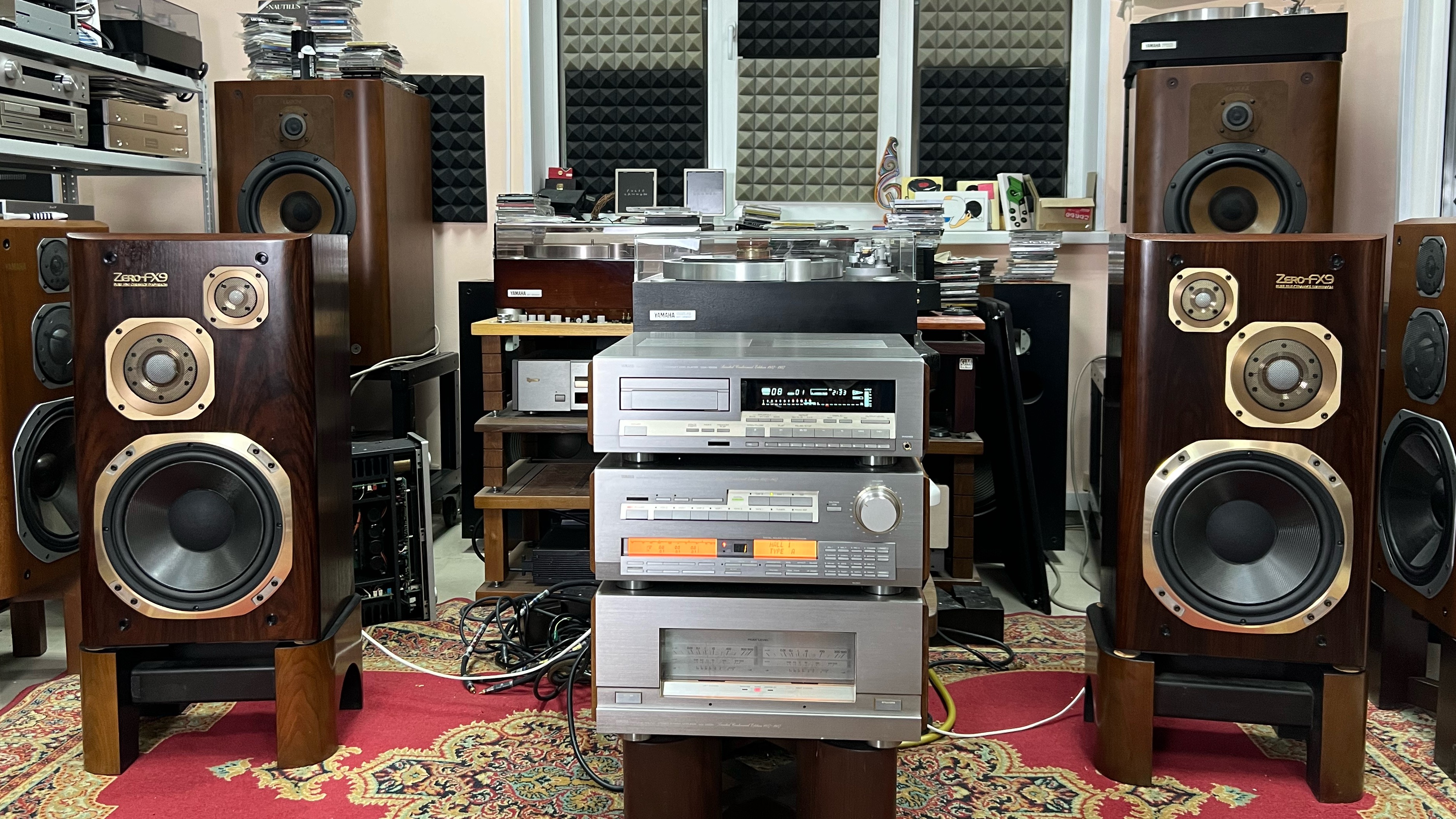 Колонки Victor Zero Fx-9 & set Yamaha 10000 смотреть онлайн