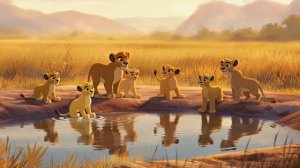 "Король Лев "оживление артов #7