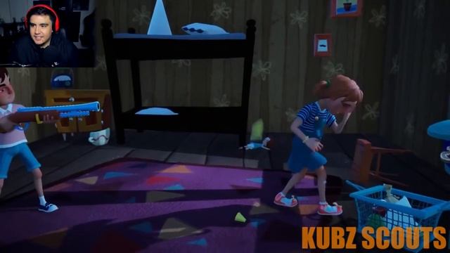 Let's Players Reaction To The Ending Of Chapter 4 Of Hello Neighbor: Hide And Seek смотреть онлайн