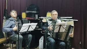 Процесс записи оркестра ансамбля Колос.