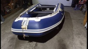 Старая лодка ПВХ часть 2