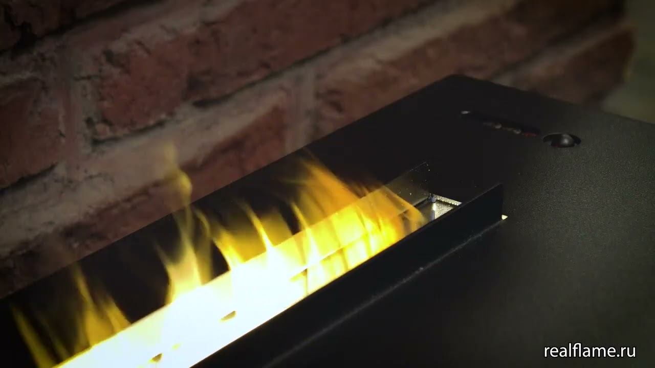 Обзор парового очага RealFlame Line-S 150 3D Matte Black
