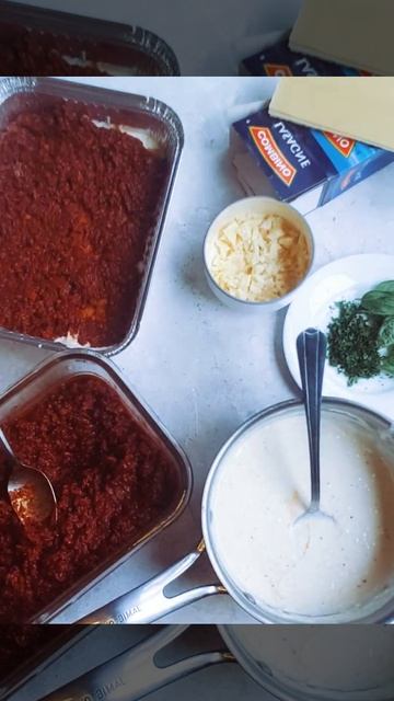 Beef lasagna ♥️ смотреть онлайн
