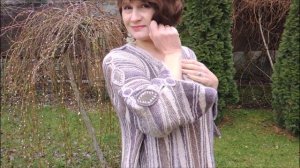 Туника "Сентябрина" связана спицами. Есть в продаже.