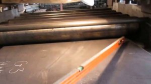 Испытание листоправильной машины МЛЧ 1725 на Черниговском механическом заводе