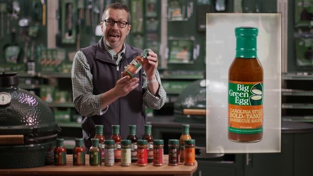 Big Green Egg's line of sauces and rubs. смотреть онлайн