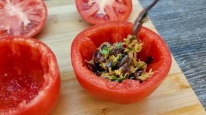 Самые вкусные помидоры, жалею что этот рецепт не знала раньше_ простые идеи для обеда или ужина_