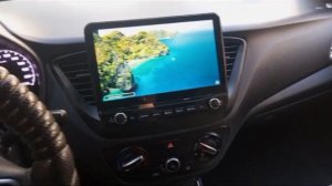 Hyundai Solaris магнитола Android Tesla Style Exclusive