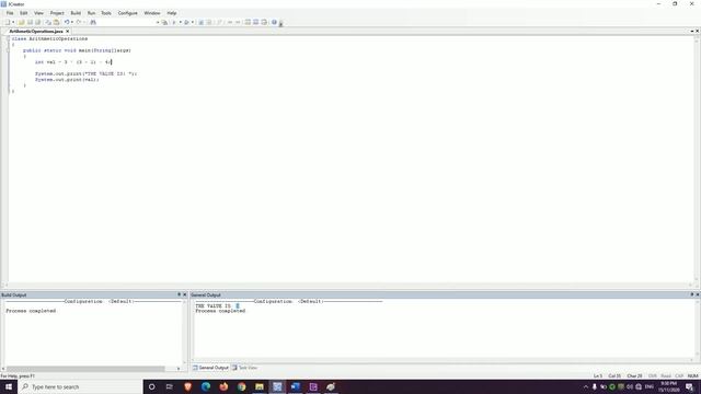 Programming Paradigm 1 - Arithmetic Operators