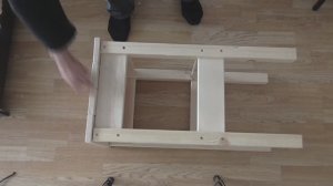 Высокий барный табурет. Инструкция по сборке