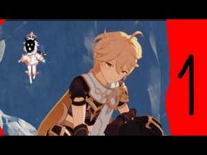 Впервые играю в Геншин импакт игру про аниме возможно 1 часть