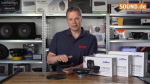 Neue Axton Lautsprecher Serie mit flacher Einbautiefe für dein Auto 100mm 130mm 165mm Boxen