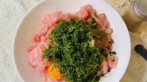 Котлеты из индейки с зеленью))) легко и просто 🍽️