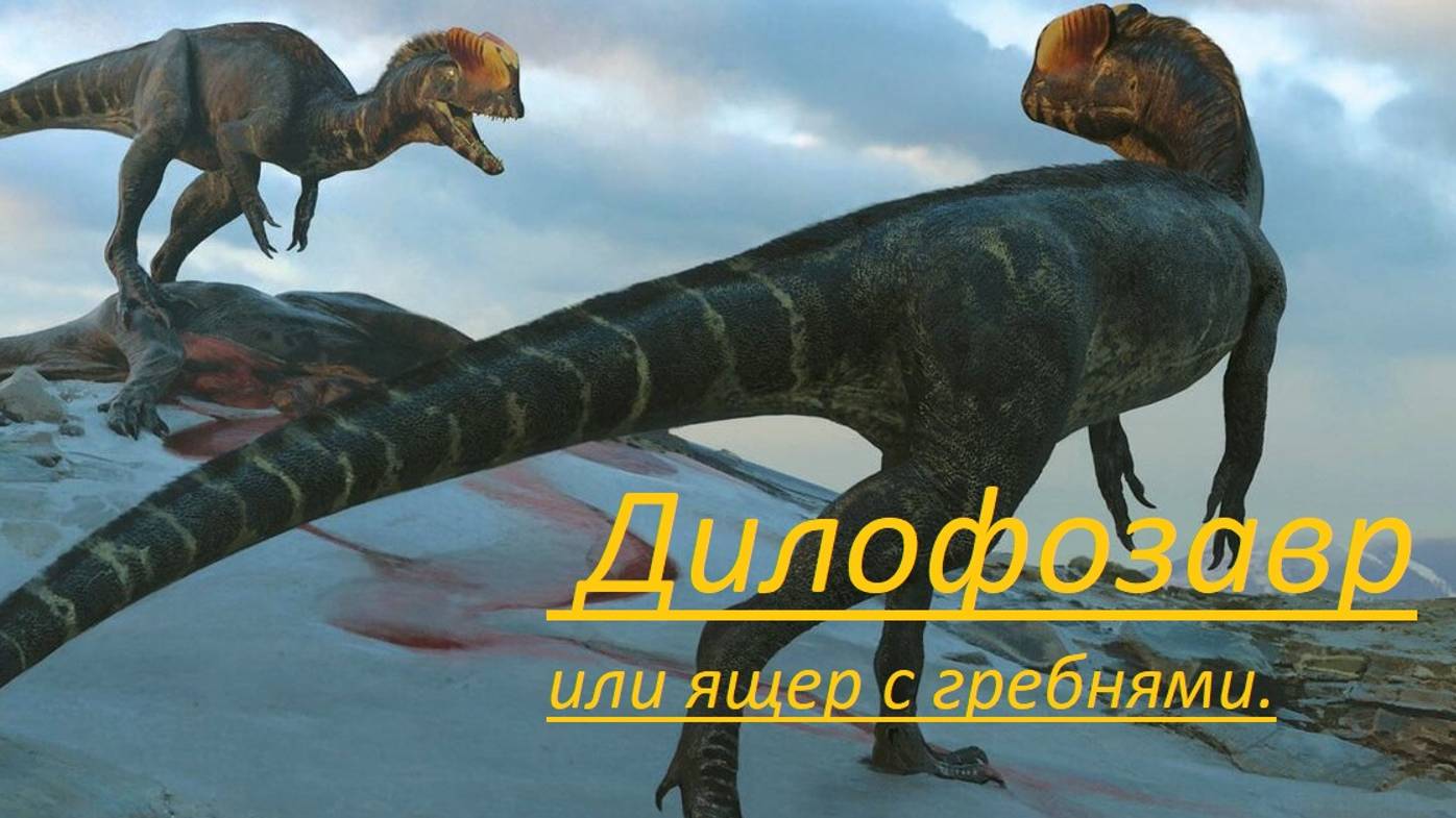 Дилофозавр. Динозавр с короной. смотреть онлайн