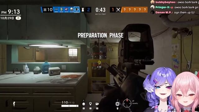 Rainbow 6 Siege but with 𝙬𝙝𝙤𝙡𝙚𝙨𝙤𝙢𝙚 𝙢𝙤𝙢𝙚𝙣𝙩𝙨 pt. 2 |【NIJISANJI EN | Selen Tatsuki & Rosemi Lovelock】