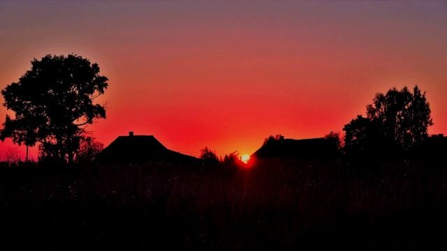 Звуки Деревенского Вечера. Вечер в Деревне смотреть онлайн