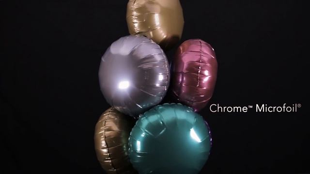 Introducing Qualatex® Chrome™ Microfoil® Balloons