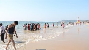 НА пляжах ГОА шумно и весело!