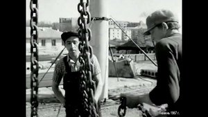 1967 год. Тюмень. Строительство нового универмага - будущего ЦУМа.