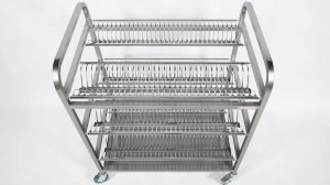 ТЕЛЕЖКА ДЛЯ СУШКИ ТАРЕЛОК RESTOINOX ТСТ-3