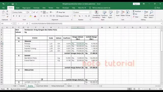 Menghitung kebutuhan bahan untuk pekerjaan pembuatan cor beton teras смотреть онлайн