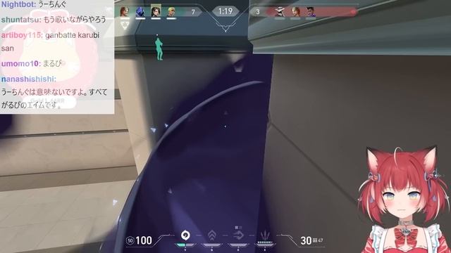 V最前に届いたWootingを試すかるび【赤見かるび切り抜き】